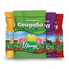 Mermelada en bolsa plastica